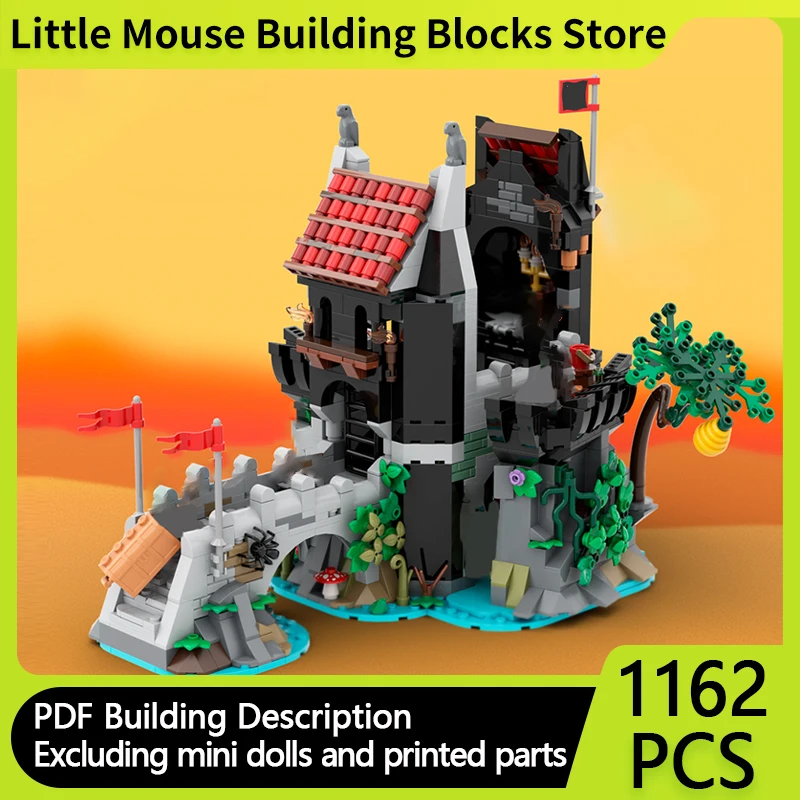 Medieval Castle Model MOC Building Bricks Castle Series Wolf Camp Set Modular Technology Gifts Holiday Assemble Children Toys
Medieval Castle Model MOC Building Bricks Castle Series Wolf Camp Set Modular Technology Gifts Holiday Assemble Children Toys