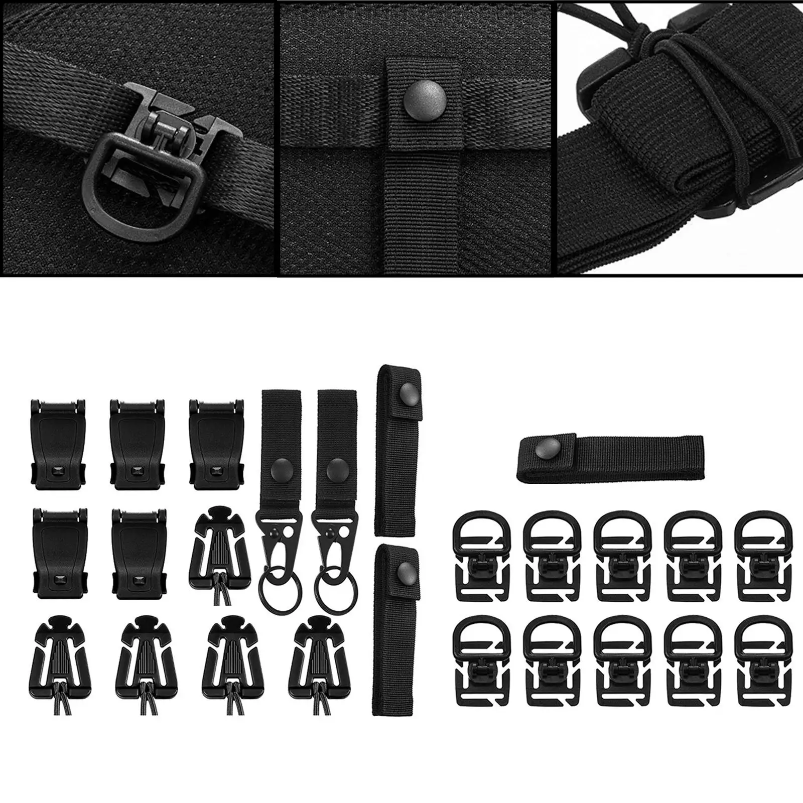 25Pcs Hiking Backpacking Attachments Gear Clips Outdoor Tools
25Pcs Hiking Backpacking Attachments Gear Clips Outdoor Tools