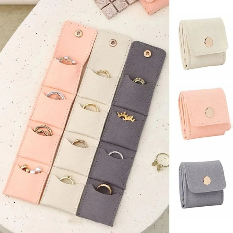 Fashion Velvet Jewelry Display Bag Container Foldable Necklace Ring Packing Bag Storage Case Earrings Organizer Hame Tools
Fashion Velvet Jewelry Display Bag Container Foldable Necklace Ring Packing Bag Storage Case Earrings Organizer Hame Tools