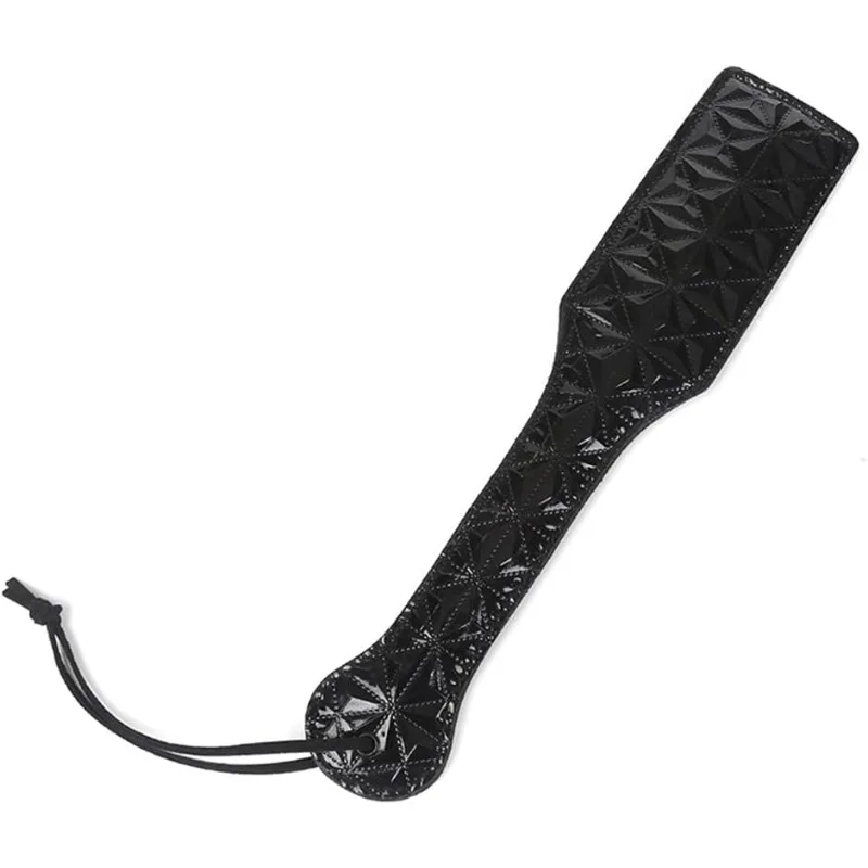 Black PU Leather Horse Riding Crop, NA Faux Leather Paddle Whips for Daily Horse Training
Black PU Leather Horse Riding Crop, NA Faux Leather Paddle Whips for Daily Horse Training