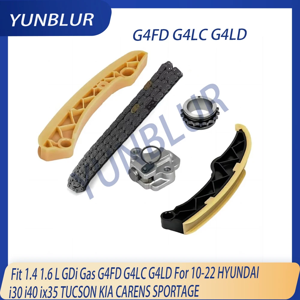 Engine Part Timing Chain Kit Fit 1.4 1.6 L GDi Gas G4FD G4LC G4LD For 10-22 HYUNDAI i30 i40 ix35 TUCSON KIA CARENS SOUL SPORTAGE
Engine Part Timing Chain Kit Fit 1.4 1.6 L GDi Gas G4FD G4LC G4LD For 10-22 HYUNDAI i30 i40 ix35 TUCSON KIA CARENS SOUL SPORTAGE