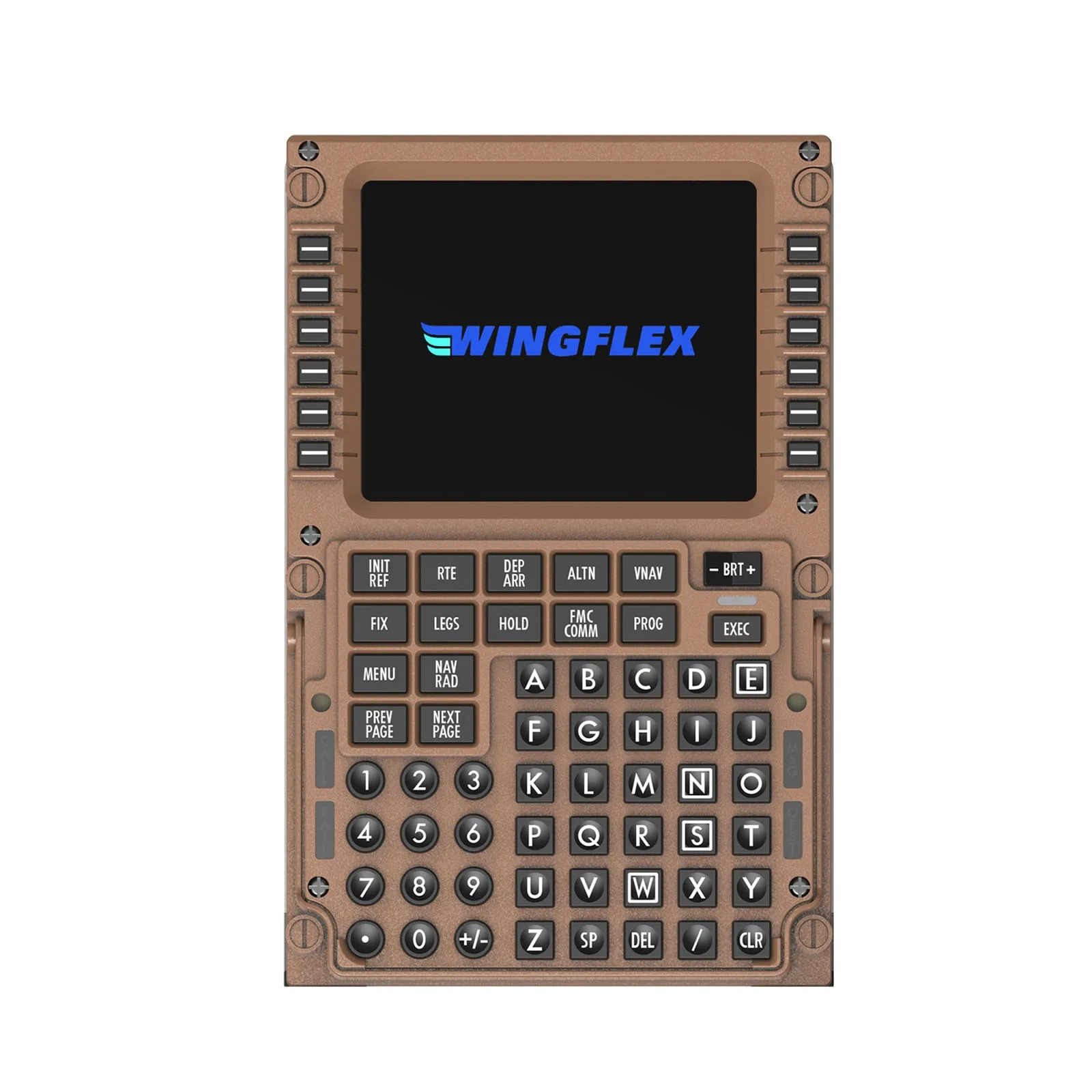WingFlex B777 CDU Control Display Unit Aviation-Grade Flight Simulator CDU with Realistic Experience
WingFlex B777 CDU Control Display Unit Aviation-Grade Flight Simulator CDU with Realistic Experience