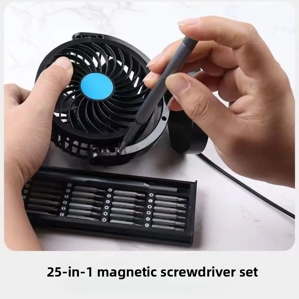 Precision Magnetic Screwdriver Kit 25-in-1 With 24 Steel Bits Portable Hand Tool For Electronic Phone Laptop Repair Work
Precision Magnetic Screwdriver Kit 25-in-1 With 24 Steel Bits Portable Hand Tool For Electronic Phone Laptop Repair Work