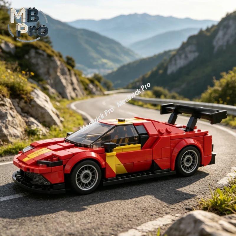 Building Blocks Red Racing Car Exquisite Racing Model 346pcs Tabletop Collection Decor
Building Blocks Red Racing Car Exquisite Racing Model 346pcs Tabletop Collection Decor