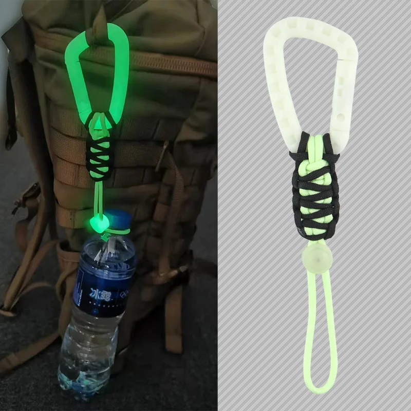 Luminous Hanging Buckle Rope With Pig Nose Hand-woven Umbrella Rope Key Chain Flashlight Lanyard Outdoor Water Bottle Handle
Luminous Hanging Buckle Rope With Pig Nose Hand-woven Umbrella Rope Key Chain Flashlight Lanyard Outdoor Water Bottle Handle
