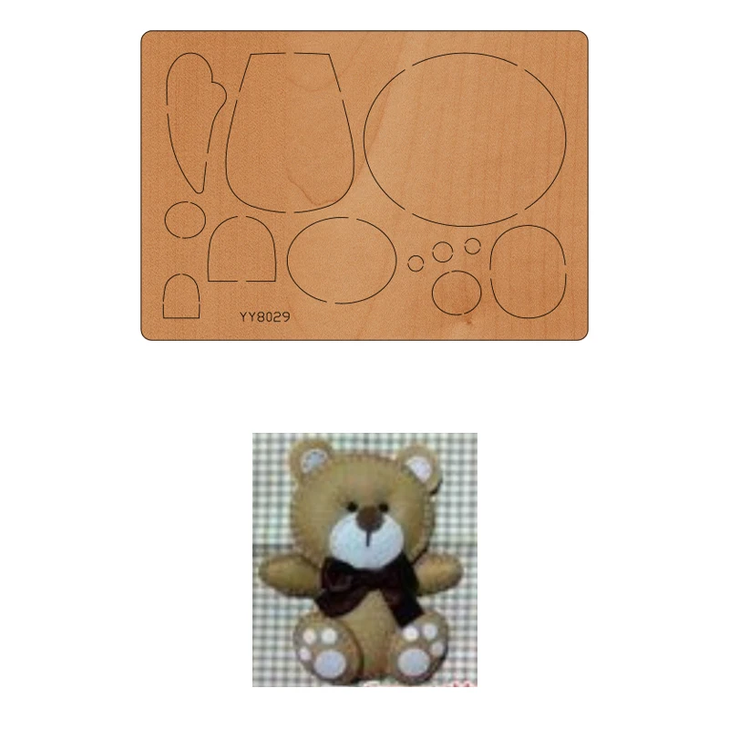 Little Bear mold knife model YY8029 is suitable for all cutting machines on the market die cuts
Little Bear mold knife model YY8029 is suitable for all cutting machines on the market die cuts