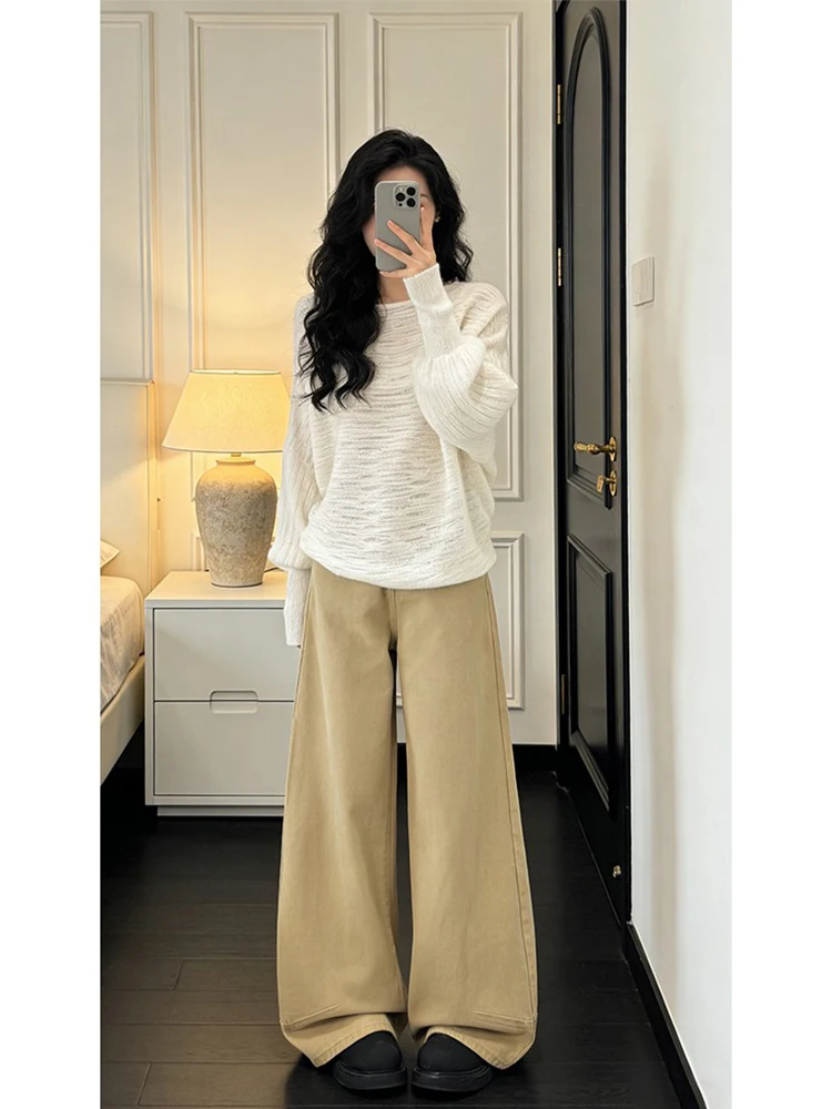 Korean Style Long Sleeve Knitted Sweater Women's Loose Hollow out Design Spring New Lazy Versatile Casual Top Cleanfit
Korean Style Long Sleeve Knitted Sweater Women's Loose Hollow out Design Spring New Lazy Versatile Casual Top Cleanfit