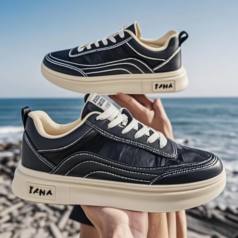 Men's Casual Shoes Leather Increase Sneakers Summer Sneakers Board Shoes Casual Sneakers All Fashion Street Men's Shoes
Men's Casual Shoes Leather Increase Sneakers Summer Sneakers Board Shoes Casual Sneakers All Fashion Street Men's Shoes