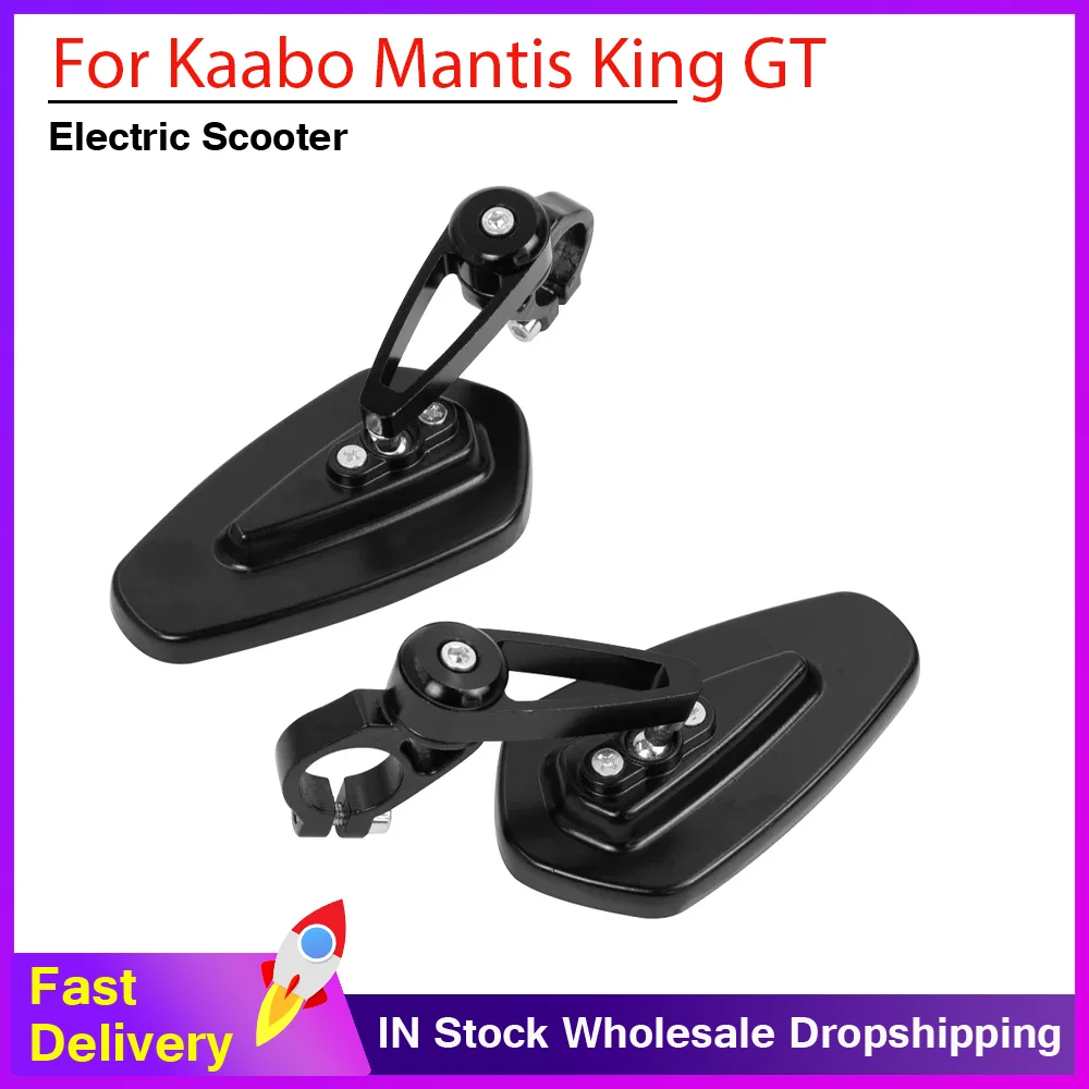 Electric Scooter Reflector Rearview Mirror Adjustable Rotatable Mirrors for Kaabo Mantis King GT Accessories Cycling Safety Part
Electric Scooter Reflector Rearview Mirror Adjustable Rotatable Mirrors for Kaabo Mantis King GT Accessories Cycling Safety Part