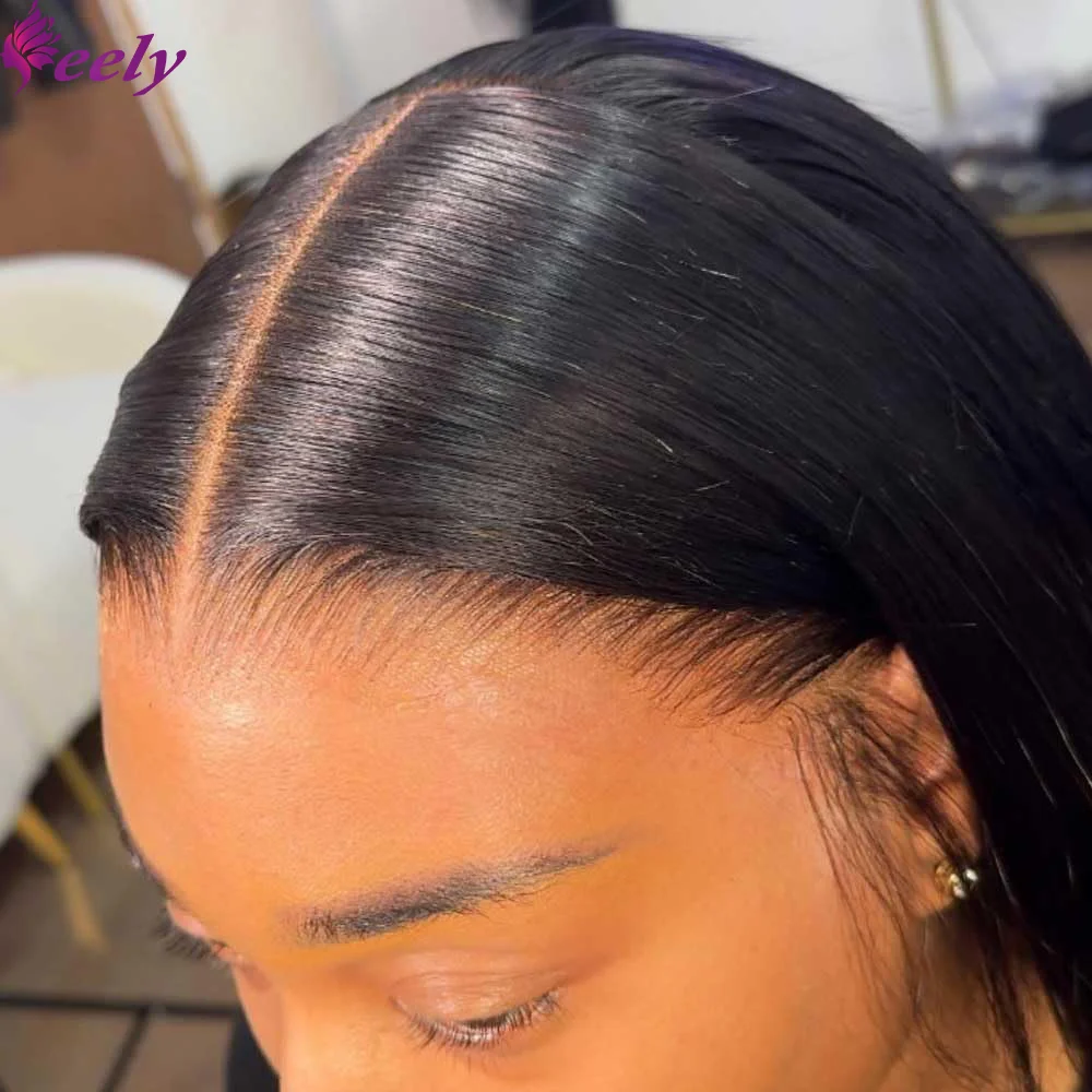 Wear and Go Glueless Wigs Pre Plucked 220% Density 5x5 Lace Closure Wig Straight 13x4 Lace Wigs Human Hair Match All Skin Tones
Wear and Go Glueless Wigs Pre Plucked 220% Density 5x5 Lace Closure Wig Straight 13x4 Lace Wigs Human Hair Match All Skin Tones