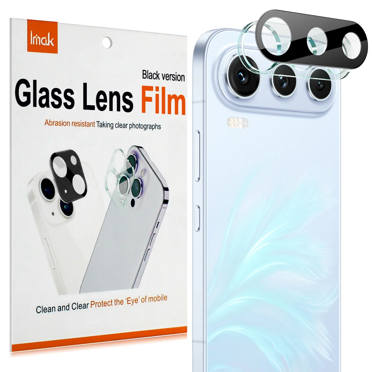 IMAK Lens Glass for Honor 600 Pro 5G China Integrated Camera Protector Film
IMAK Lens Glass for Honor 600 Pro 5G China Integrated Camera Protector Film