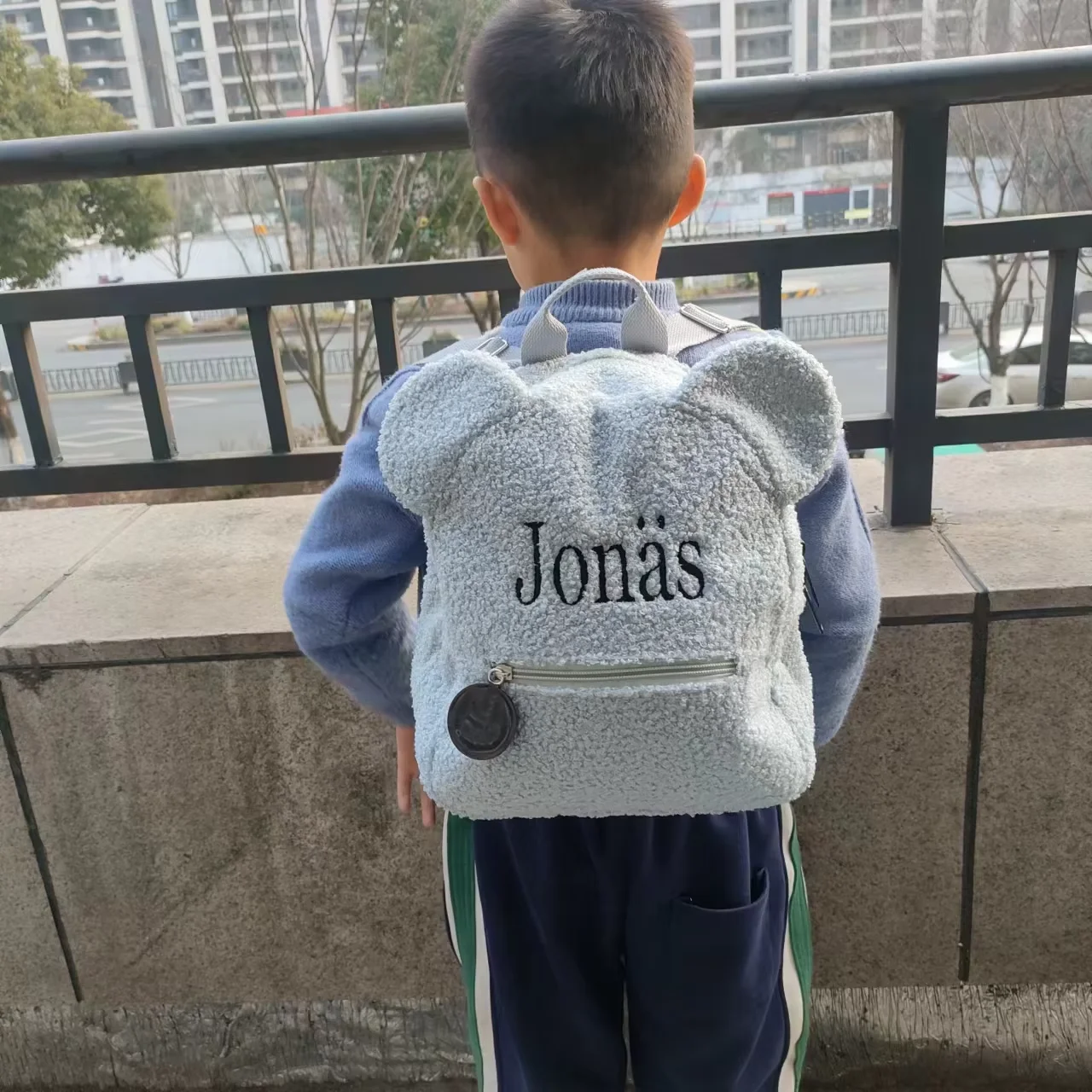 Personalized Bear Backpack, Lightweight Plush Children Bag, Outdoor Travel Bag, Embroidered Cute Bear Bag, Custom Name Gift Bag
Personalized Bear Backpack, Lightweight Plush Children Bag, Outdoor Travel Bag, Embroidered Cute Bear Bag, Custom Name Gift Bag