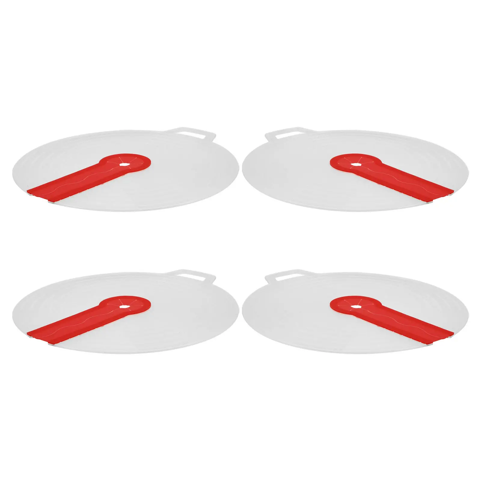 4Pcs Mixing Bowl Splatter Shield Transparent Silicone Splash Guard Cover Kitchen Anti Splash Screen Egg Beater Whisk Protector
4Pcs Mixing Bowl Splatter Shield Transparent Silicone Splash Guard Cover Kitchen Anti Splash Screen Egg Beater Whisk Protector