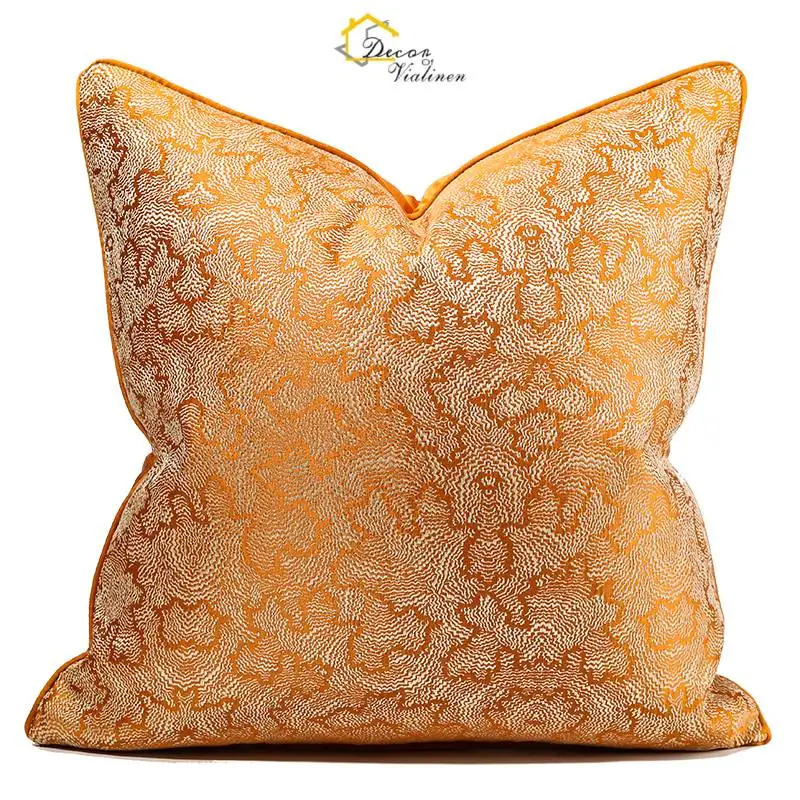 Best Selling Full Jacquard Geometric Pattern Orange Luxury Throw Pillow Cover 45x45cm 50x50cm
Best Selling Full Jacquard Geometric Pattern Orange Luxury Throw Pillow Cover 45x45cm 50x50cm