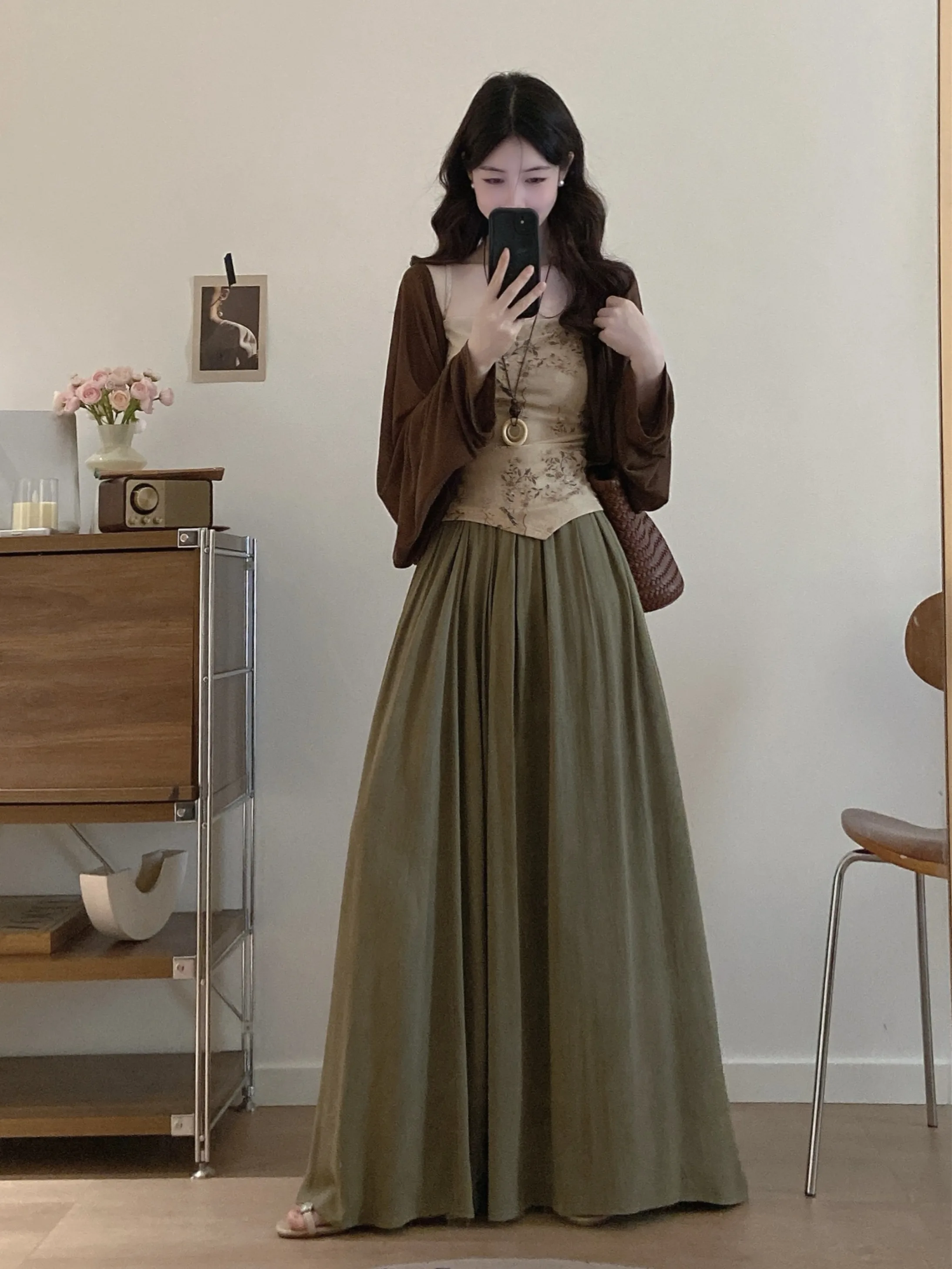 plus Size Summer Korean Style Long Sleeve Sun Protection Open Cardigan Vintage Strap High Waist Slimming Casual Pants Skirt T...
plus Size Summer Korean Style Long Sleeve Sun Protection Open Cardigan Vintage Strap High Waist Slimming Casual Pants Skirt T...