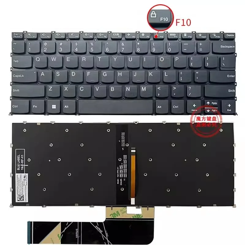 New US Keyboard for LENOVO Ideapad 14sALC 14sITL 2021 Laptop English Keyboard Gray Black
New US Keyboard for LENOVO Ideapad 14sALC 14sITL 2021 Laptop English Keyboard Gray Black
