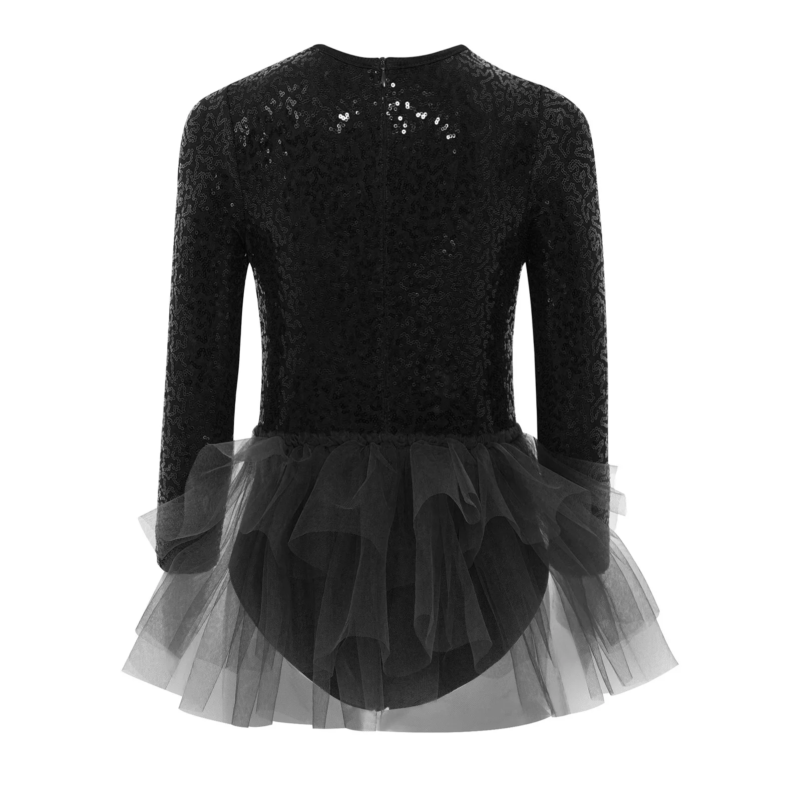 Kids Girls Jazz Dance Costume Sparkly Sequins BowTuxedo Tulle Skirted Leotard Long Sleeve Bodysuit Gymnastics Ballet Dancewear
Kids Girls Jazz Dance Costume Sparkly Sequins BowTuxedo Tulle Skirted Leotard Long Sleeve Bodysuit Gymnastics Ballet Dancewear