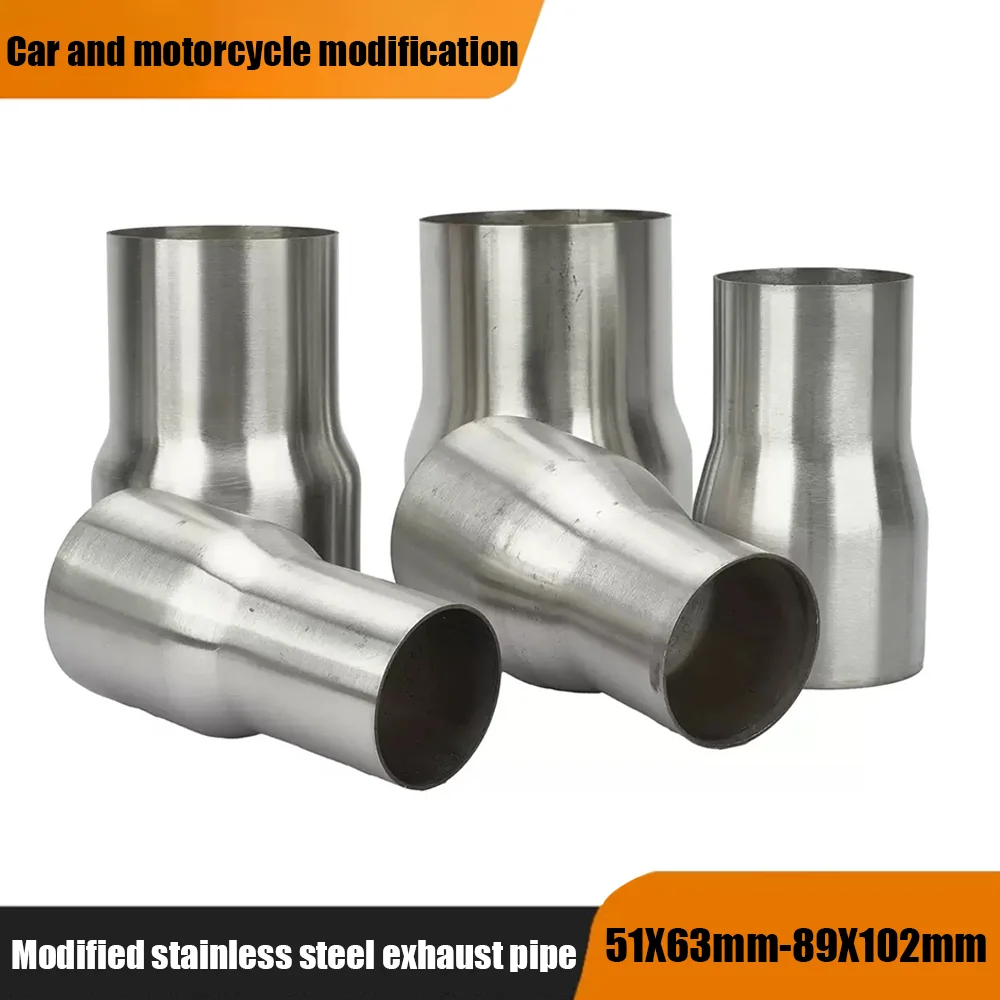 Car and motorcycle modification stainless steel exhaust pipe size change pipe conversion pipe reducer joint connection adapter
Car and motorcycle modification stainless steel exhaust pipe size change pipe conversion pipe reducer joint connection adapter