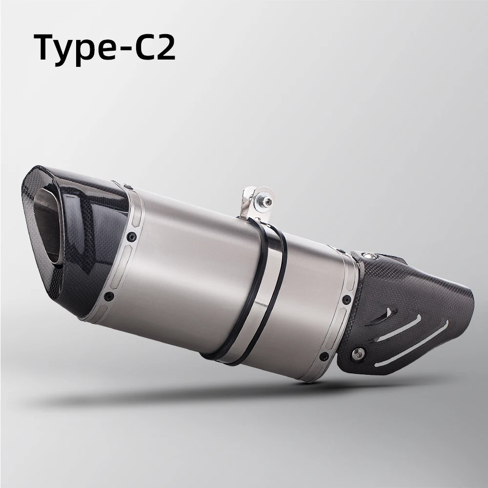Universal Motorcycle Exhaust Muffler for S1000RR R6 Z1000 ADV750 Z900 NMAX R3 MT07 MT09 M15
Universal Motorcycle Exhaust Muffler for S1000RR R6 Z1000 ADV750 Z900 NMAX R3 MT07 MT09 M15