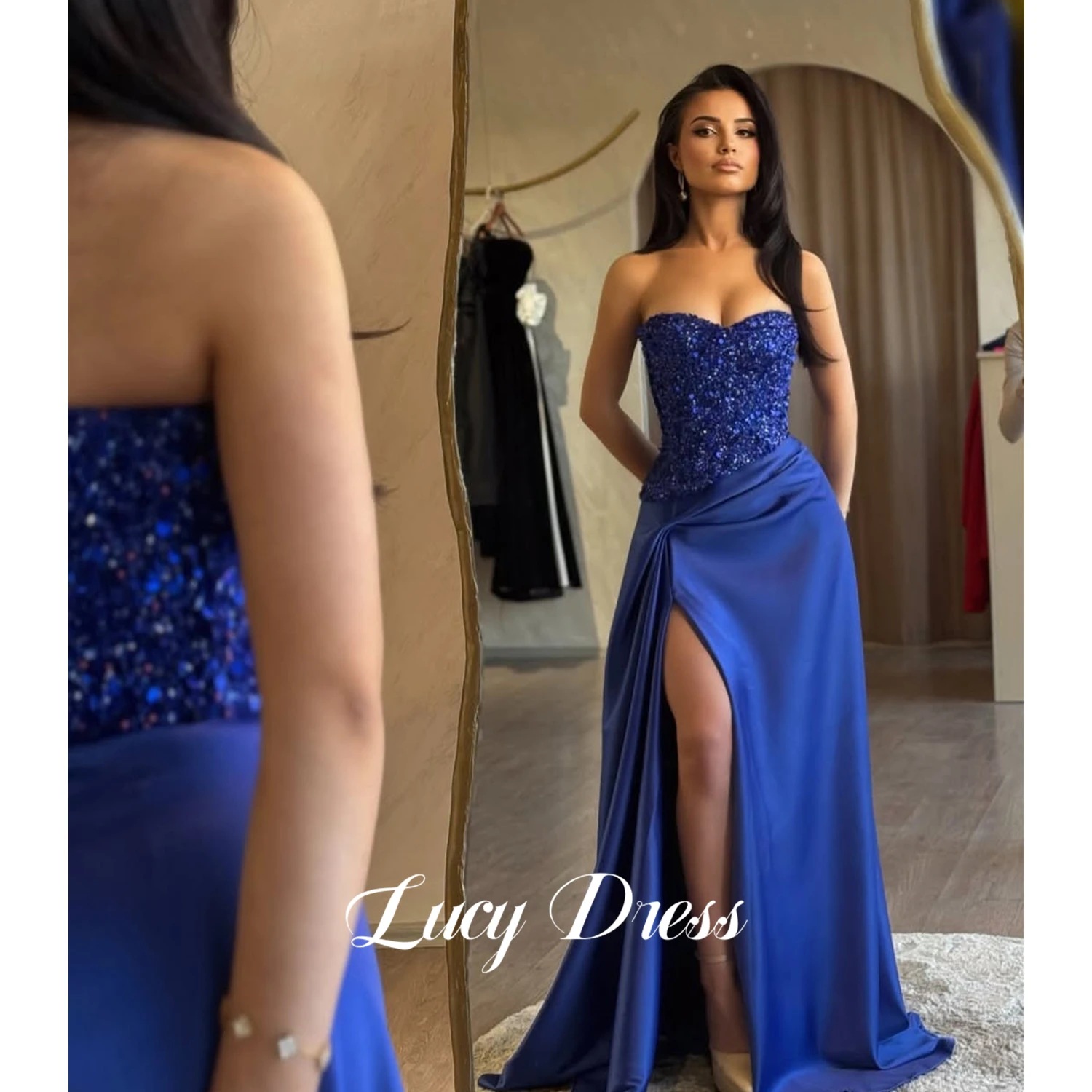 Lucy Customized Prom Dress Mermaid Luxurious Women's Evening Dresses Women Special Occasion Dress Dresses new in dresses
Lucy Customized Prom Dress Mermaid Luxurious Women's Evening Dresses Women Special Occasion Dress Dresses new in dresses