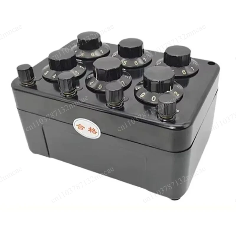 0-99999.9Ω ZX21 Electronics Testing Measurement Instrument High-Precision Adjustable DC Multi-Decade Resistor Box
0-99999.9Ω ZX21 Electronics Testing Measurement Instrument High-Precision Adjustable DC Multi-Decade Resistor Box