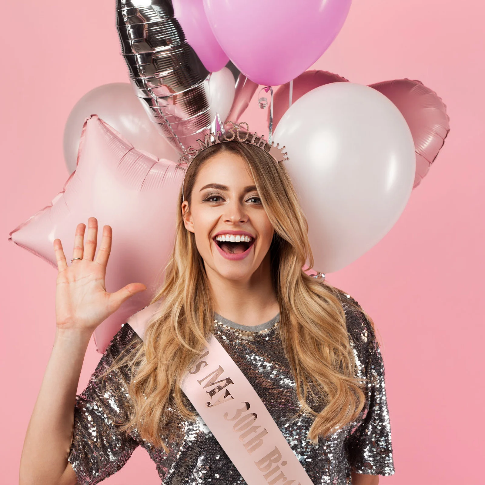 2pcs Satin Sash Crown Headband Set Birthday Party Accessories Lightweight Costume Favors Celebration Dressing Props
2pcs Satin Sash Crown Headband Set Birthday Party Accessories Lightweight Costume Favors Celebration Dressing Props