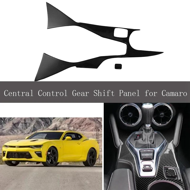 ABS Carbon Fiber Central Control Gear Shift Panel Trim Stickers For Chevrolet Camaro 2016-2019 Car Interior Stickers
ABS Carbon Fiber Central Control Gear Shift Panel Trim Stickers For Chevrolet Camaro 2016-2019 Car Interior Stickers