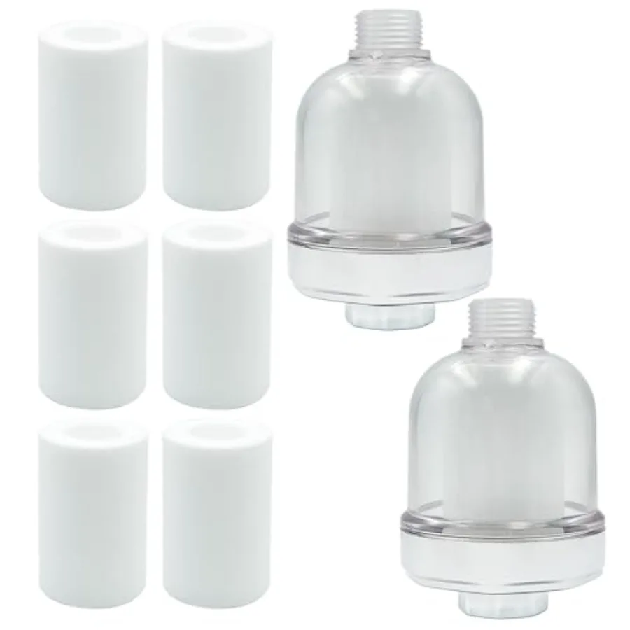 Upgraded Shower Filter Shower Filter Head for Hard Water 1 +6 filter element strips
Upgraded Shower Filter Shower Filter Head for Hard Water 1 +6 filter element strips