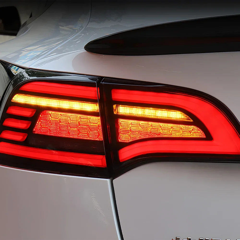 Модернизированный автомобильный задний фонарь в сборе для Tesla Model 3 Model Y 2019-2023, светодиодные автоматические задние фонари, динамический стример, сигнальные лампы, аксессуары
Модернизированный автомобильный задний фонарь в сборе для Tesla Model 3 Model Y 2019-2023, светодиодные автоматические задние фонари, динамический стример, сигнальные лампы, аксессуары