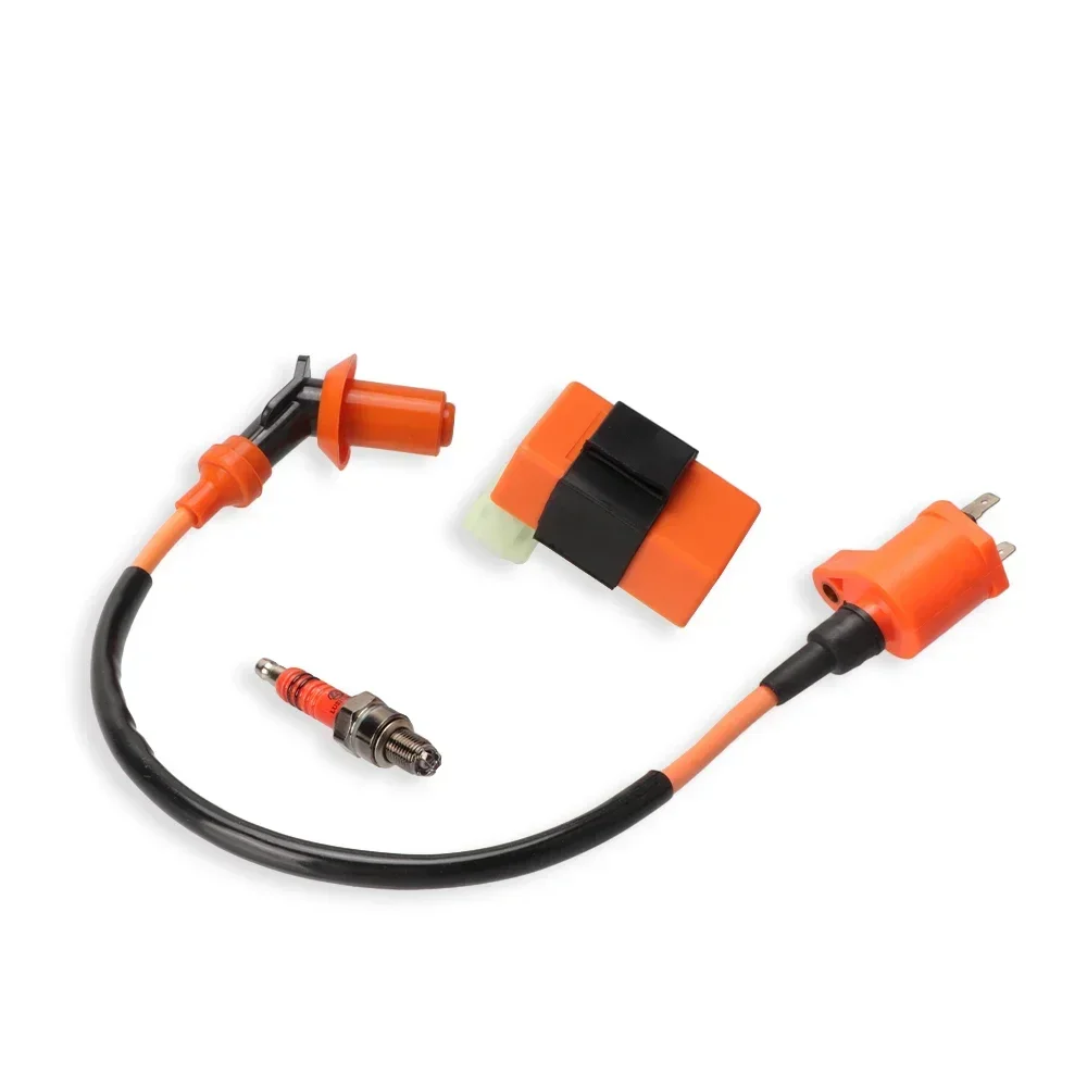 Motorcycle Lgnition Coil Racing CDI Box 6 Pin A7TJC Spark Plug Suitable For GY6 50CC125CC150CC Moped Scooter ATV OffRoad Vehicle
Motorcycle Lgnition Coil Racing CDI Box 6 Pin A7TJC Spark Plug Suitable For GY6 50CC125CC150CC Moped Scooter ATV OffRoad Vehicle