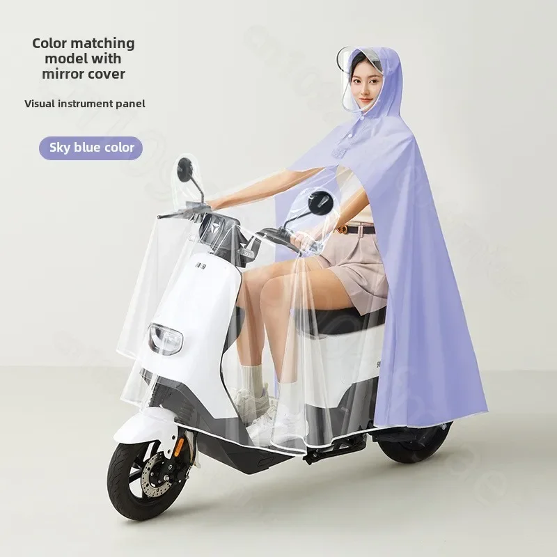 Electric battery car raincoat parent-child fashion motorcycle mother child fashion long full body rainstorm proof double poncho
Electric battery car raincoat parent-child fashion motorcycle mother child fashion long full body rainstorm proof double poncho