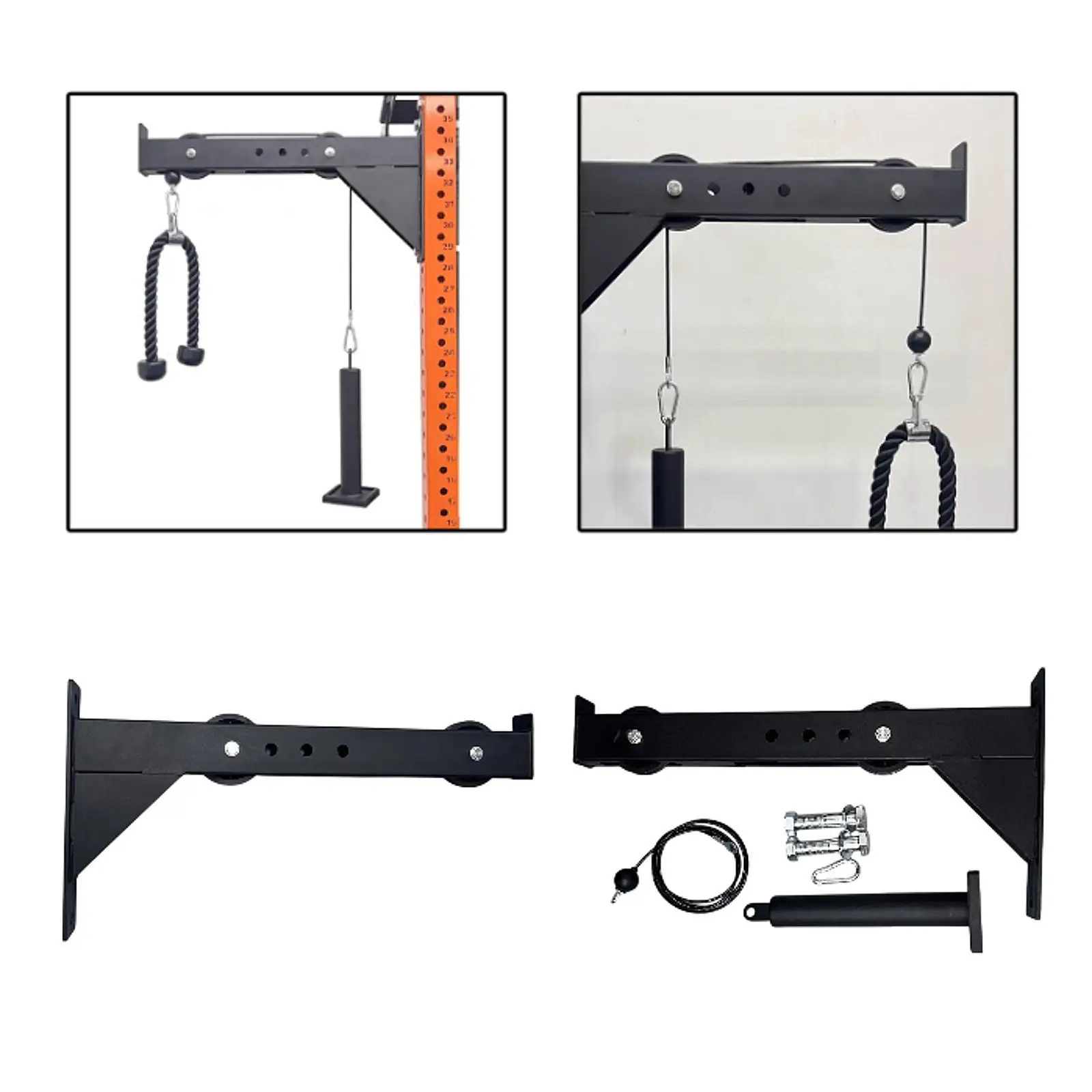 Weight Cable Strap System LAT Down Machine, Smooth Slide Panel Station Devices for at Home Gym
Weight Cable Strap System LAT Down Machine, Smooth Slide Panel Station Devices for at Home Gym