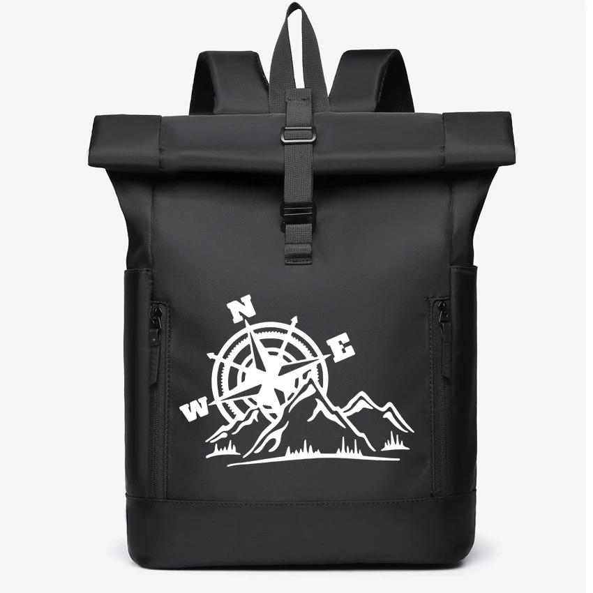 Men women's Large Capacity Waterproof 15.6” Laptop Bag Compass Tree Mountain Pattern Print Hiking Rucksack Cycling Daypack Bag
Men women's Large Capacity Waterproof 15.6” Laptop Bag Compass Tree Mountain Pattern Print Hiking Rucksack Cycling Daypack Bag
