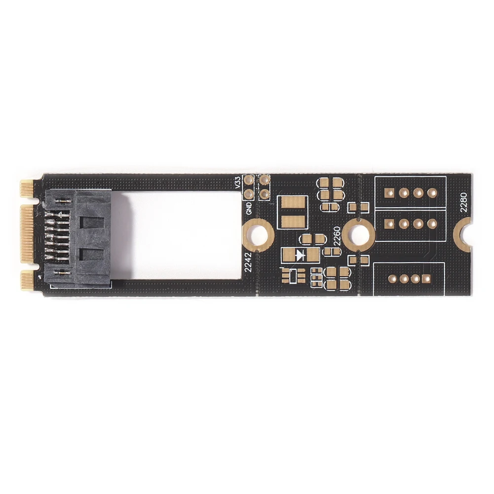 M.2 B-M Key to SATA3.0 Card M.2 NGFF to SATA3.0 7 Pin Converter Adapter Board Card for Wondows 2003/2008/Vista/7/8 32/64 Bit
M.2 B-M Key to SATA3.0 Card M.2 NGFF to SATA3.0 7 Pin Converter Adapter Board Card for Wondows 2003/2008/Vista/7/8 32/64 Bit
