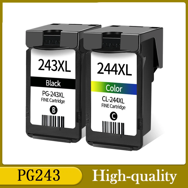 PG243 CL244 Ink Cartridges For Canon PG243XL 243XL CL 244XL for Pixma TS3120 3122 MG2522 3022 2922 2920 2520 TR4522 printer
PG243 CL244 Ink Cartridges For Canon PG243XL 243XL CL 244XL for Pixma TS3120 3122 MG2522 3022 2922 2920 2520 TR4522 printer