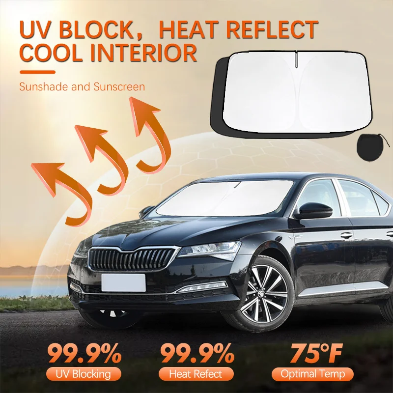 For Skoda Superb Car Sun Viso Front Window Windshield Sunshade Heat Insulation Summer Sun UV Protection Auto Accessories
For Skoda Superb Car Sun Viso Front Window Windshield Sunshade Heat Insulation Summer Sun UV Protection Auto Accessories