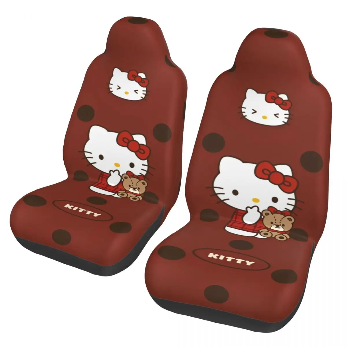 Hello Kitty Cartoon Car Seat Cover Flexible Seat Covers 2 Pieces Universal Fit for Trucks Cars Sedans
Hello Kitty Cartoon Car Seat Cover Flexible Seat Covers 2 Pieces Universal Fit for Trucks Cars Sedans
