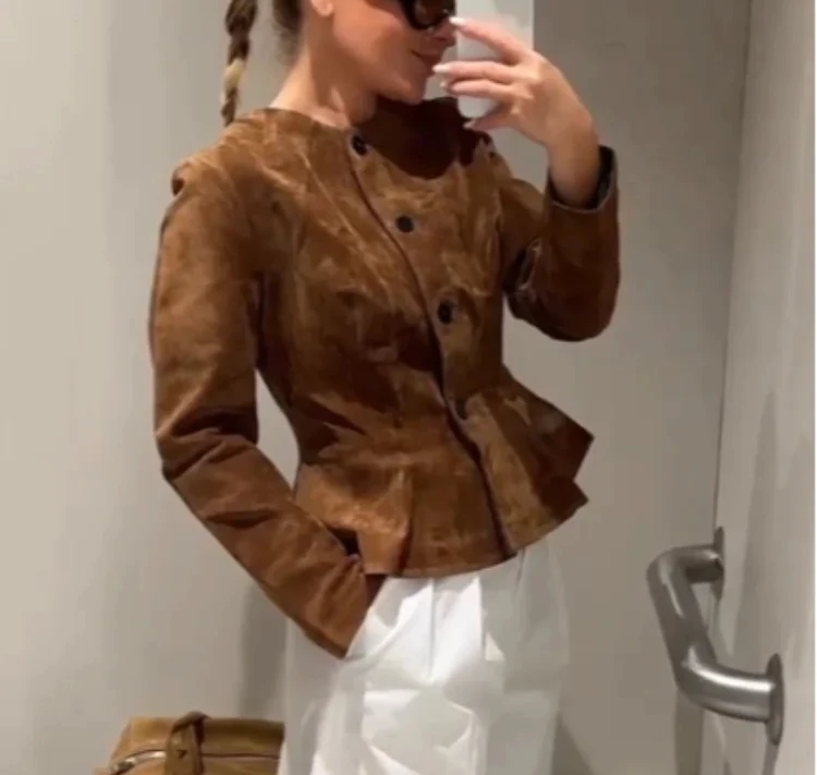 Long Sleeve O-Neck Single-Breasted Solid Lady Jackets 2026 Spring Female Street Outwear New Casual Fashion Women's Lace Up Coats
Long Sleeve O-Neck Single-Breasted Solid Lady Jackets 2026 Spring Female Street Outwear New Casual Fashion Women's Lace Up Coats