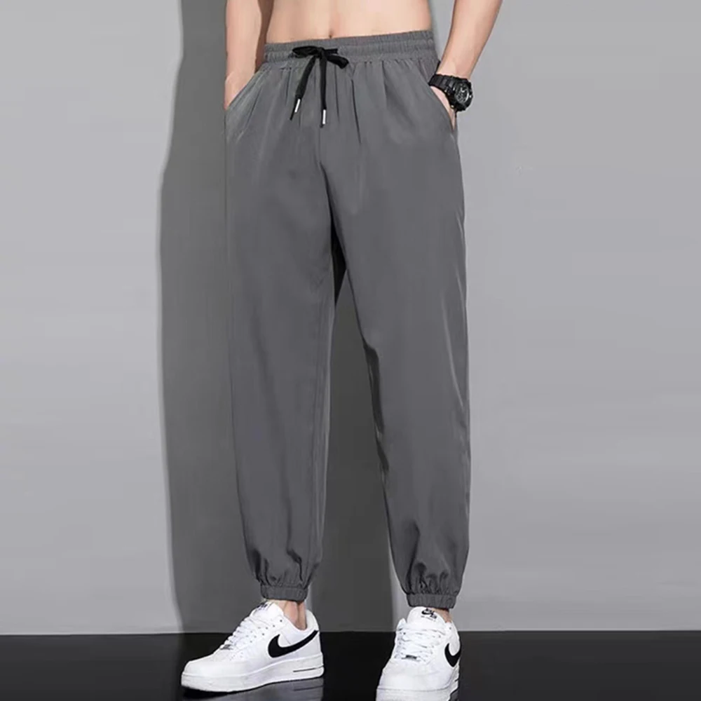 Men Jogging Sweatpants Summer Ice Silk Quick-Dry Running Tracksuit Sport Trousers Oversized Wide Leg Drawstring Casual Pants 8XL
Men Jogging Sweatpants Summer Ice Silk Quick-Dry Running Tracksuit Sport Trousers Oversized Wide Leg Drawstring Casual Pants 8XL