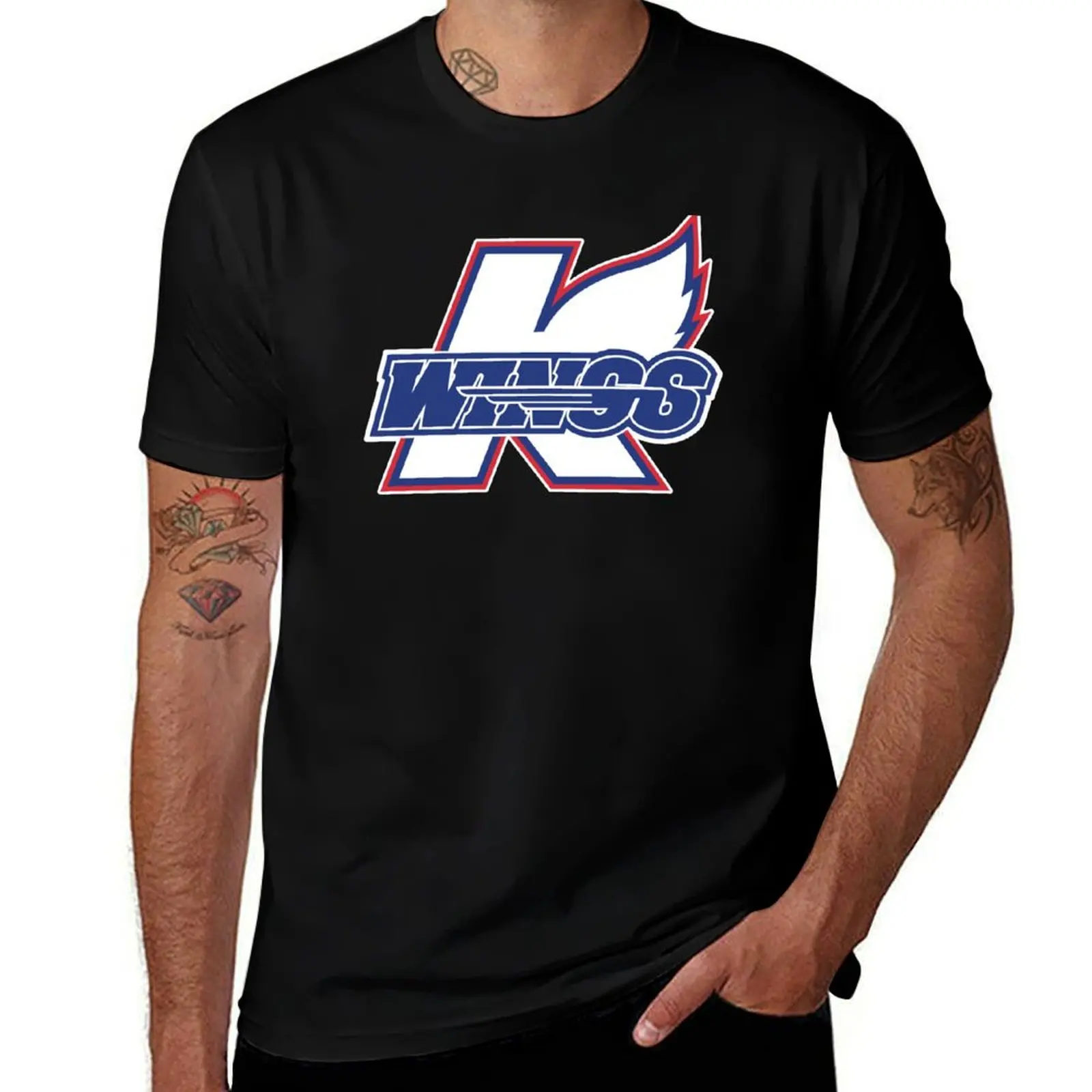 Kalamazoo Wings T-Shirt men t shirt cotton 100% t shirts for man slim fit black cotton t-shirt plain for man package T-shirt
Kalamazoo Wings T-Shirt men t shirt cotton 100% t shirts for man slim fit black cotton t-shirt plain for man package T-shirt