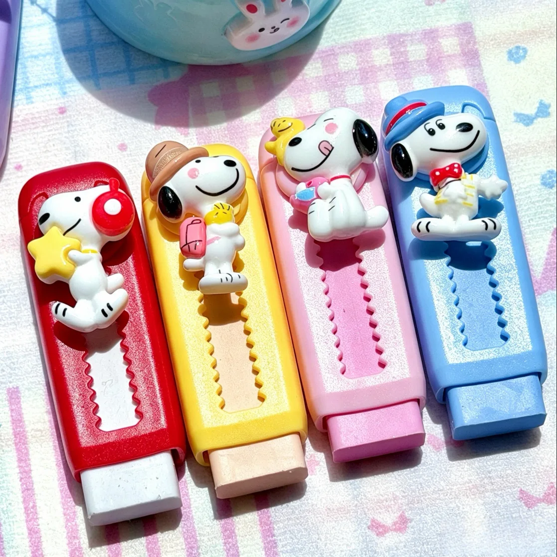 2pcs Anime Snoopy Telescopic Push-Pull Eraser Cute Portable Pencil Eraser for Students Stationery Gift Wholesale
2pcs Anime Snoopy Telescopic Push-Pull Eraser Cute Portable Pencil Eraser for Students Stationery Gift Wholesale