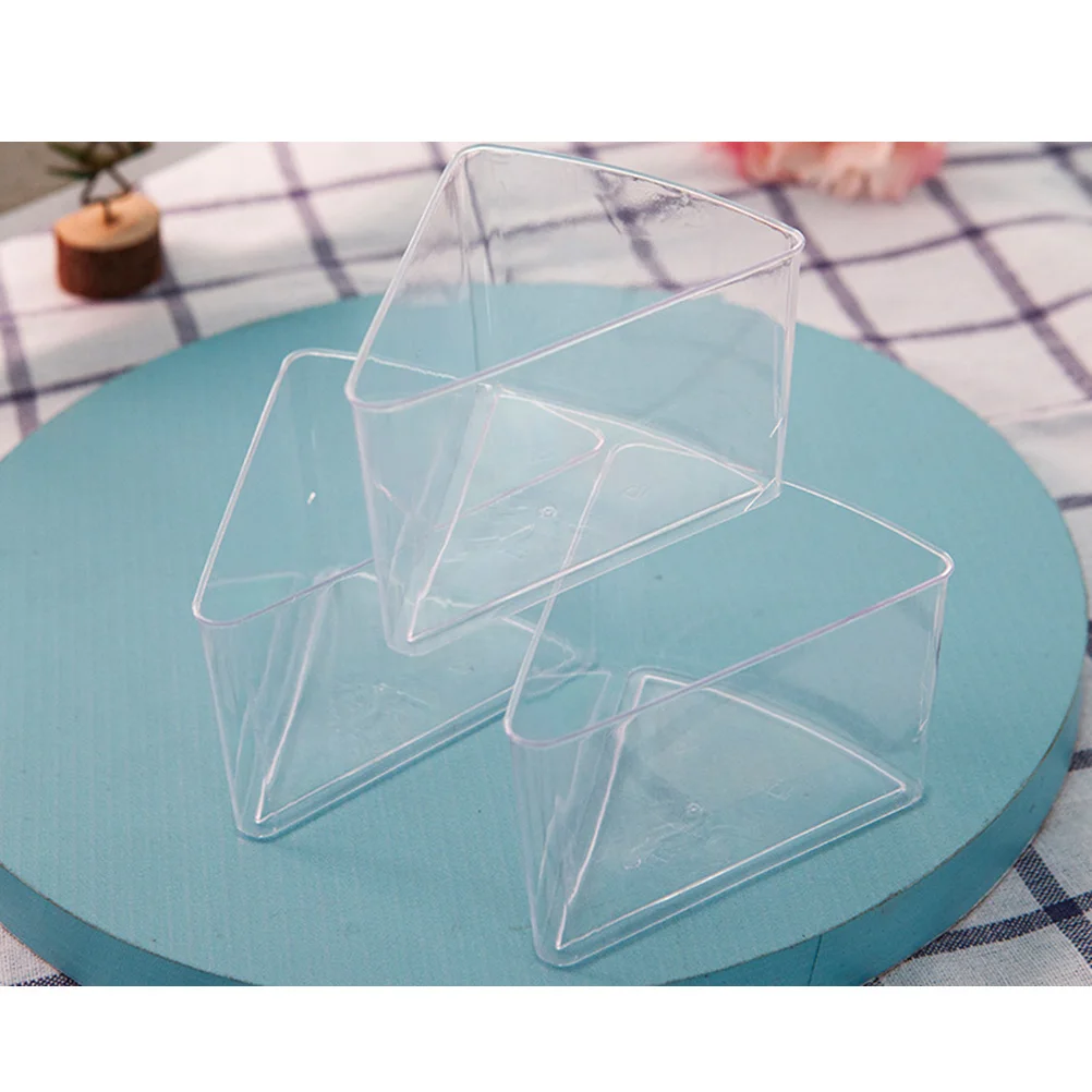 20 Pcs Yogurt Mousse Cup Wedding Dessert Cups Jelly Shower Clear Triangle Versatile
20 Pcs Yogurt Mousse Cup Wedding Dessert Cups Jelly Shower Clear Triangle Versatile