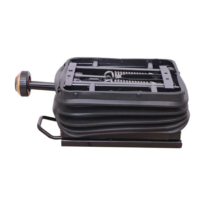 Seat shock absorber base,manual adjustment with dust cover,suitable for construction machinery tractorRVtruckshock absorber base
Seat shock absorber base,manual adjustment with dust cover,suitable for construction machinery tractorRVtruckshock absorber base
