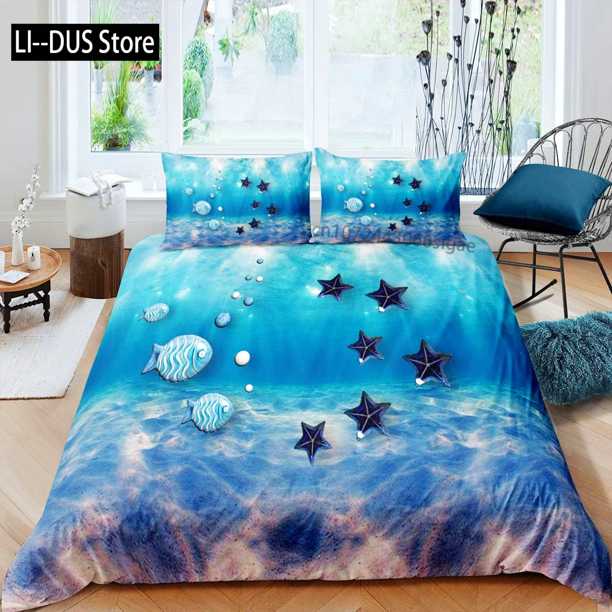 Blue Green Coastal Quilts Full Queen Size Bedding Coverlet Soft Starfish Bed Cover Ocean Quilt Set Seaside Home Decoration 3 Pcs
Blue Green Coastal Quilts Full Queen Size Bedding Coverlet Soft Starfish Bed Cover Ocean Quilt Set Seaside Home Decoration 3 Pcs