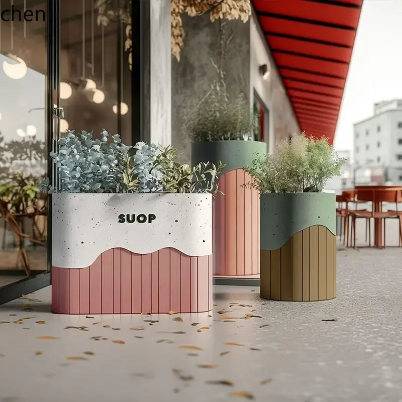 YFY Outdoor Flower Box Commercial Street Shop Cafe Leisure Outside Pendulum Imitation Terrazzo Paint Flower Bed Partition
YFY Outdoor Flower Box Commercial Street Shop Cafe Leisure Outside Pendulum Imitation Terrazzo Paint Flower Bed Partition