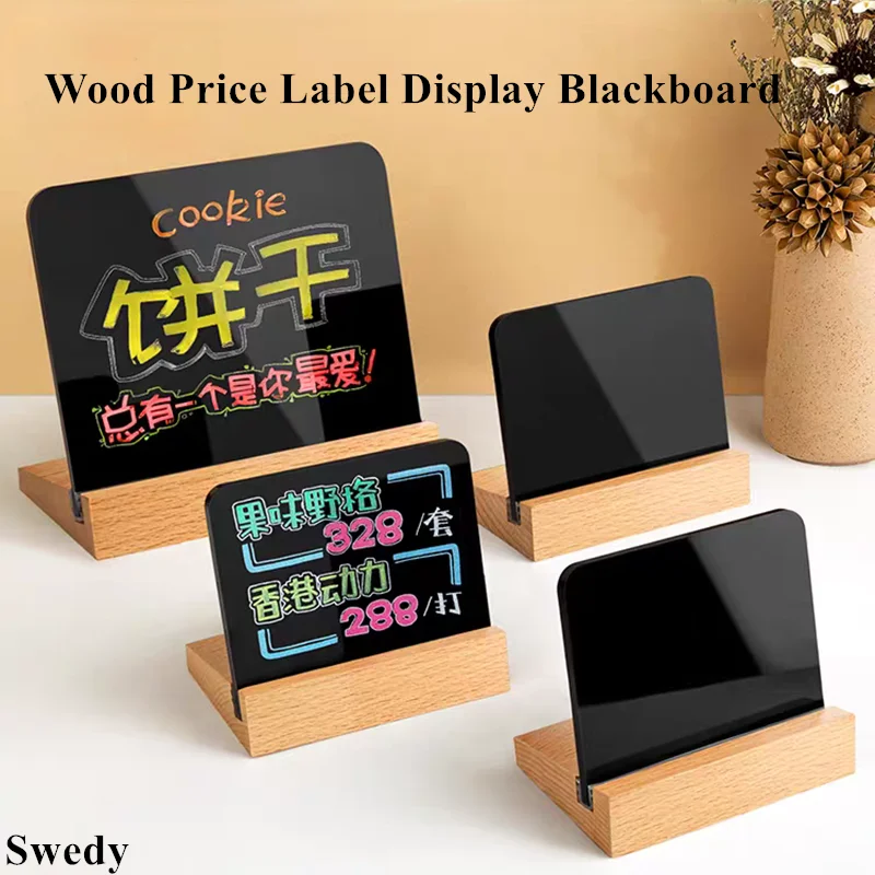 5 Pieces 100x83mm /150x120mm Wooden Chalkboard Sign Stand Restaurant Menu Price Chalkboard Stand Table Number Message Board
5 Pieces 100x83mm /150x120mm Wooden Chalkboard Sign Stand Restaurant Menu Price Chalkboard Stand Table Number Message Board