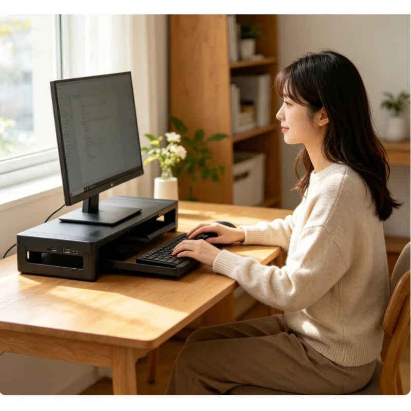 Foldable Adjustable Monitor Riser Multifunctional Desktop Stand With Drawer Space Saving Laptop Phone Tablet Storage Desk Shelf
Foldable Adjustable Monitor Riser Multifunctional Desktop Stand With Drawer Space Saving Laptop Phone Tablet Storage Desk Shelf