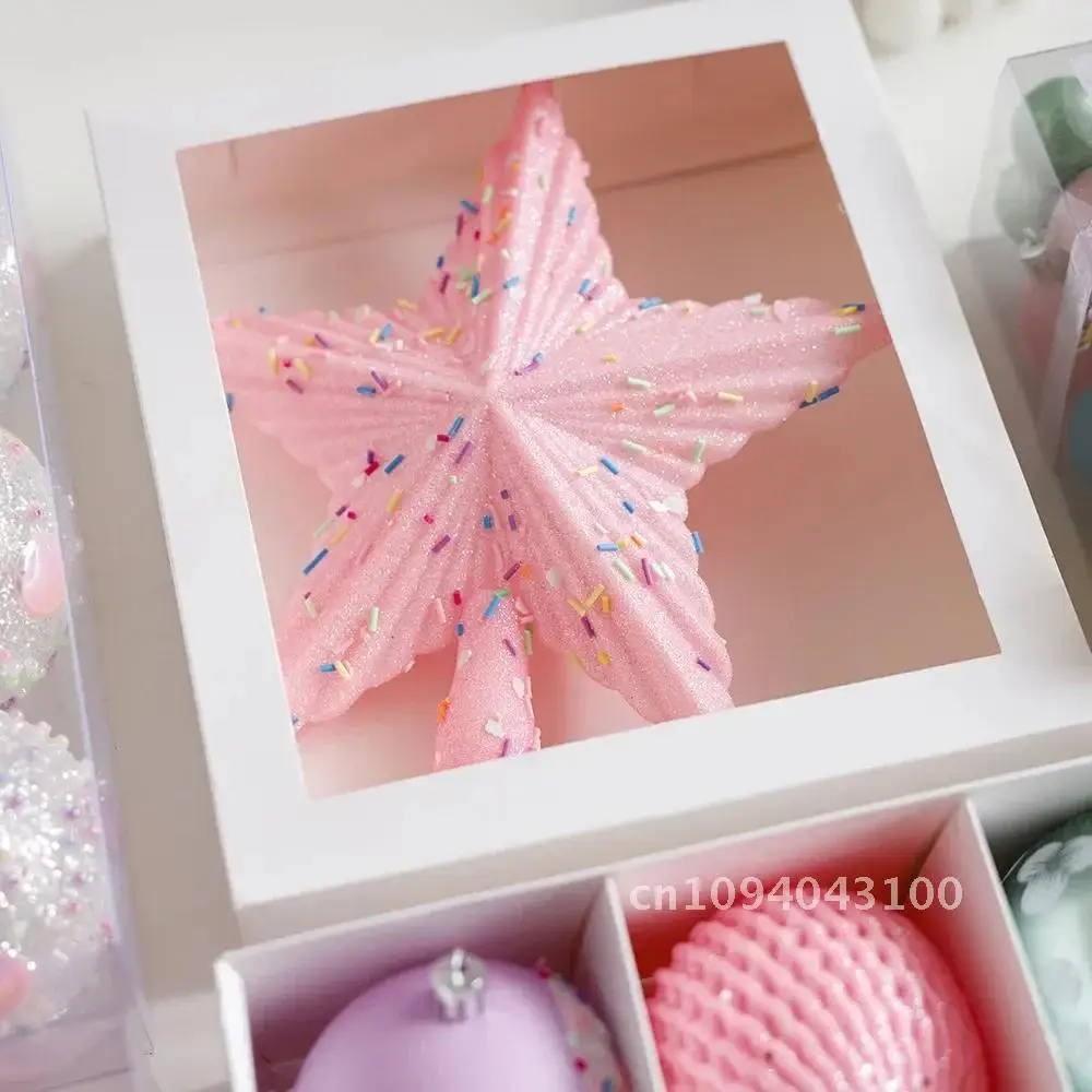 Macarons Christmas Balls Set New Christmas Decorations 2023 Year Home Pink Party Xmas Tree Set for Ornaments
Macarons Christmas Balls Set New Christmas Decorations 2023 Year Home Pink Party Xmas Tree Set for Ornaments