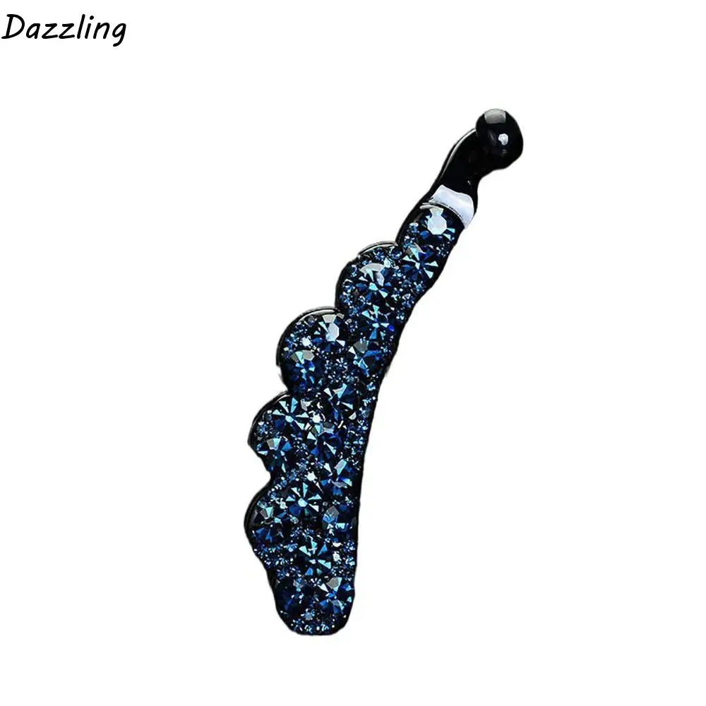 Elegant Sweet For Women Headdress Vertical Clip Diamond Banana Clip Korean Style Hair Clip Hair Accessories Ponytail Holder 
Elegant Sweet For Women Headdress Vertical Clip Diamond Banana Clip Korean Style Hair Clip Hair Accessories Ponytail Holder