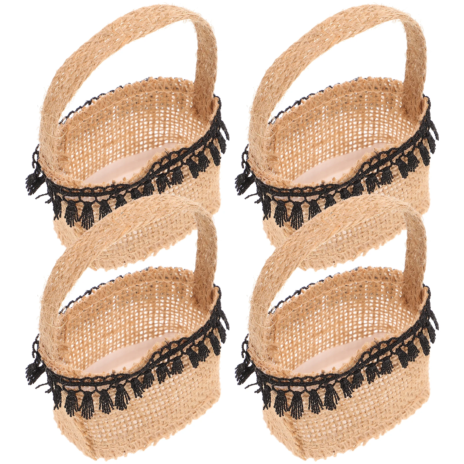 4 Pcs Goodie Bags Burlap Candy Handbag Wedding Flower Basket Girl Packaging Dress for Small Baby
4 Pcs Goodie Bags Burlap Candy Handbag Wedding Flower Basket Girl Packaging Dress for Small Baby